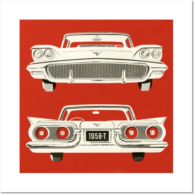 T-Bird Wall Art by Colonel JD McShiteBurger